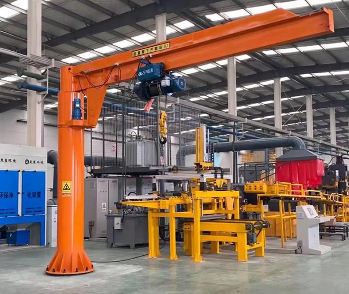 Column-Mounted Cantilever Crane