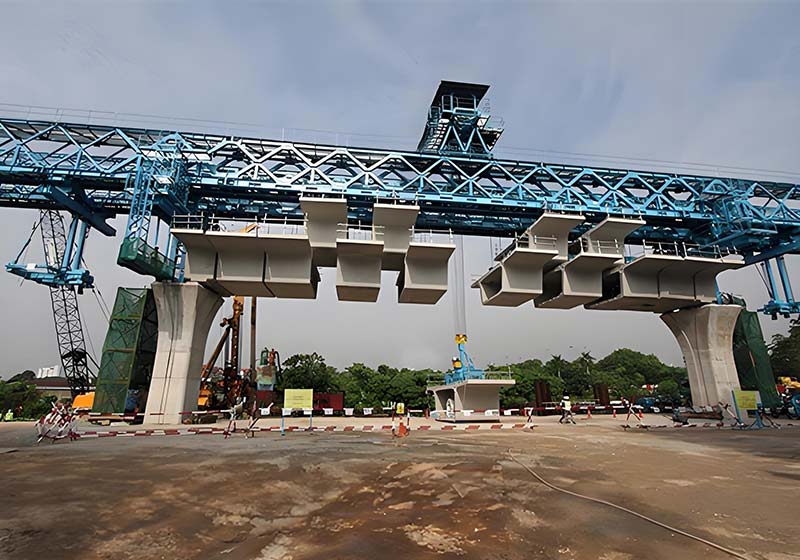 bridge girder erection machine