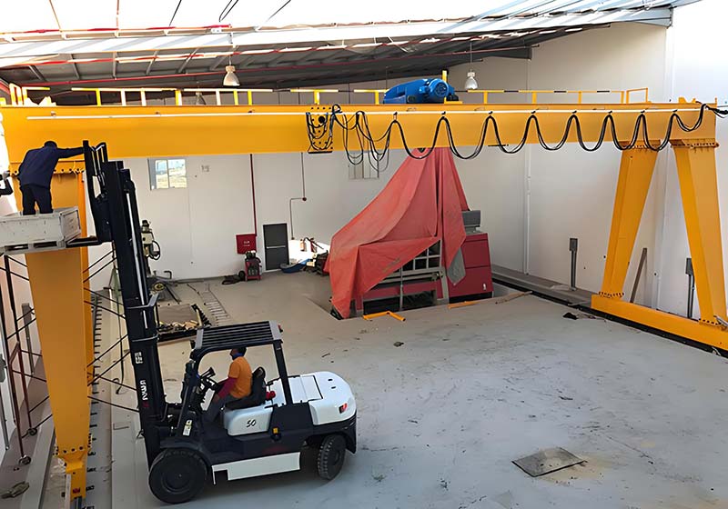 10t double girder gantry crane