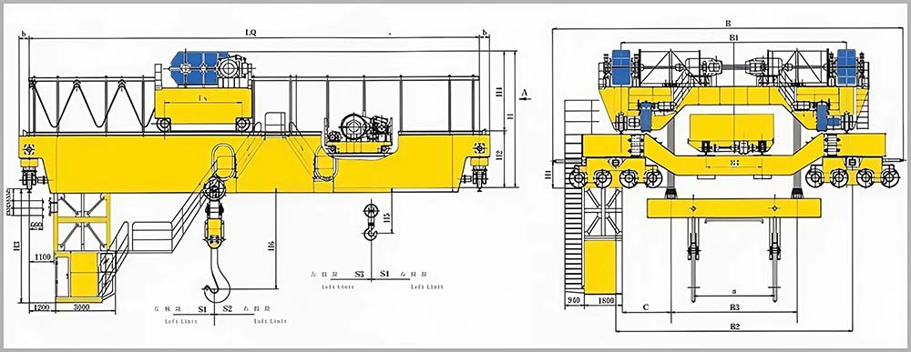 Foundry Crane Product Sketch