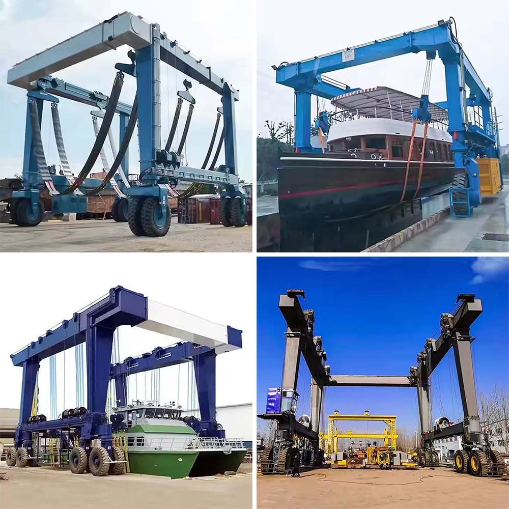 Mobile Boat Hoist Crane