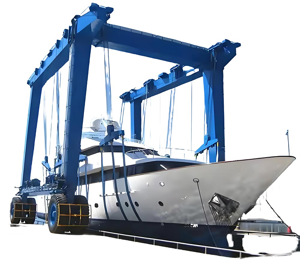 Mobile Boat Hoist Crane