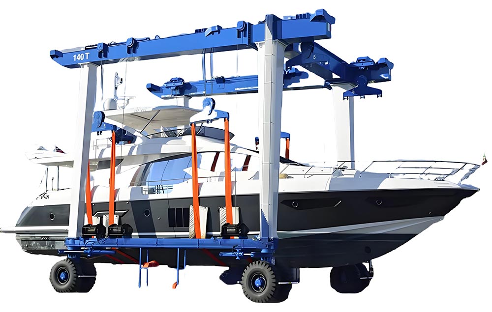 Mobile Boat Hoist Crane