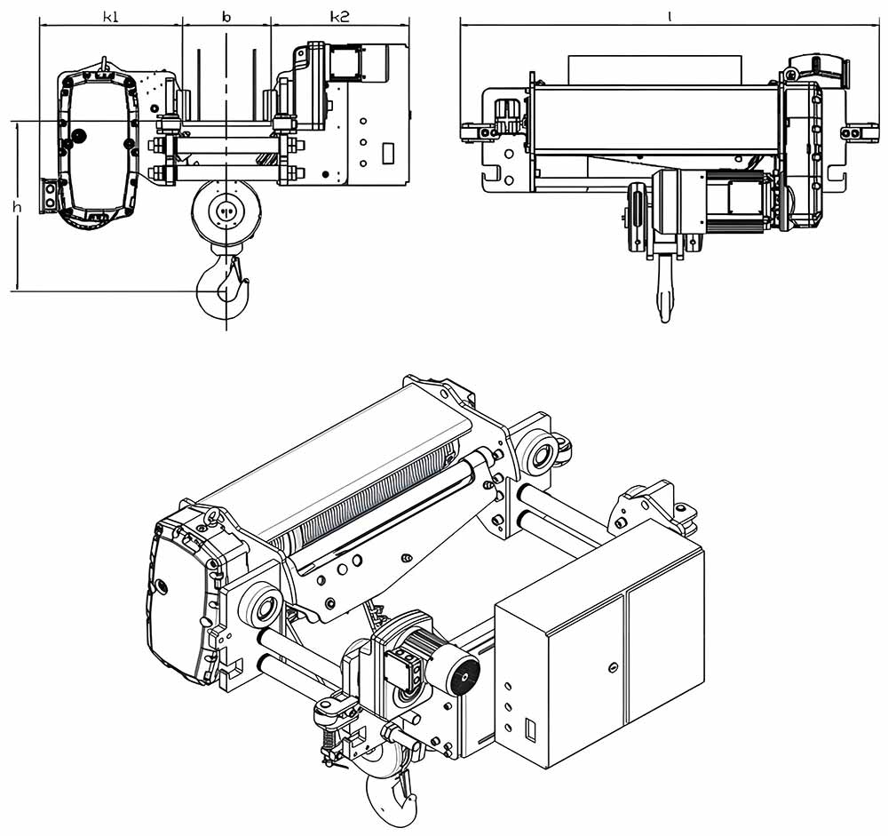 Electric Winch Sketch