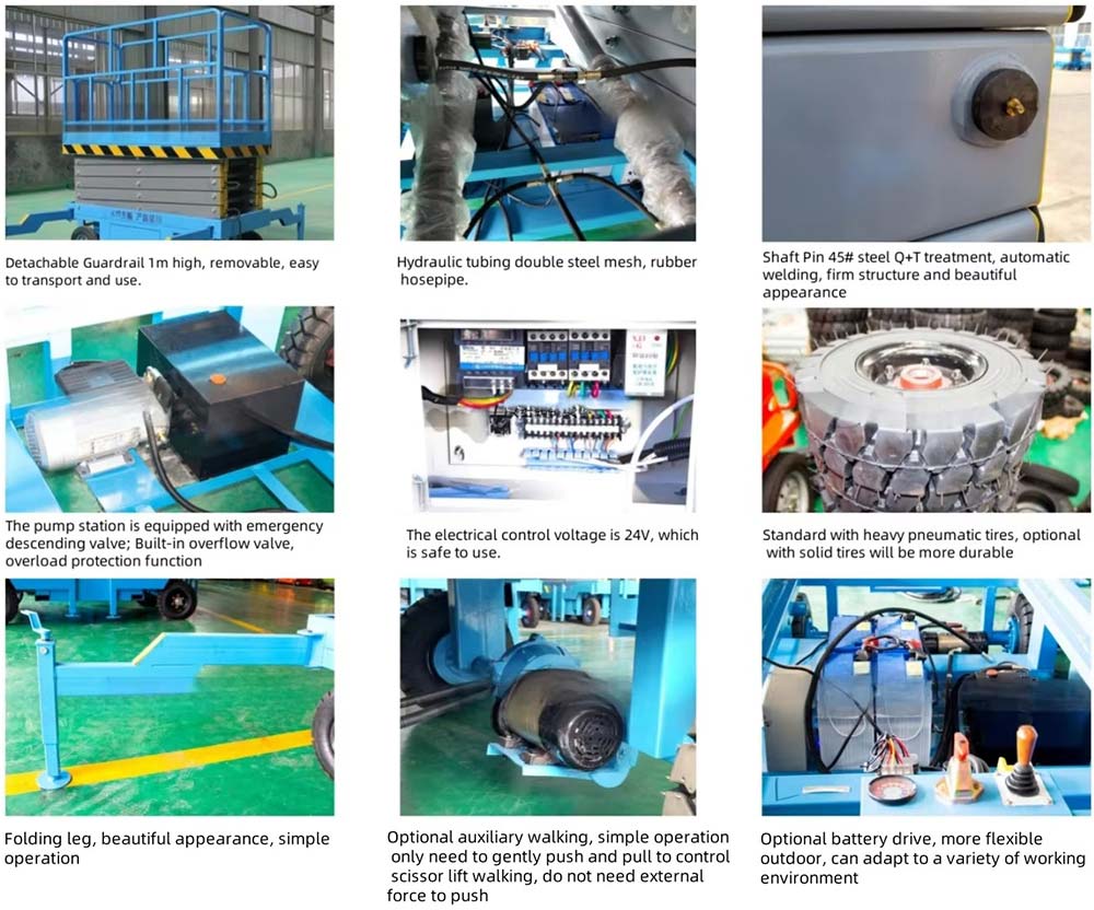 Electric Mobile Lifting Platform Details