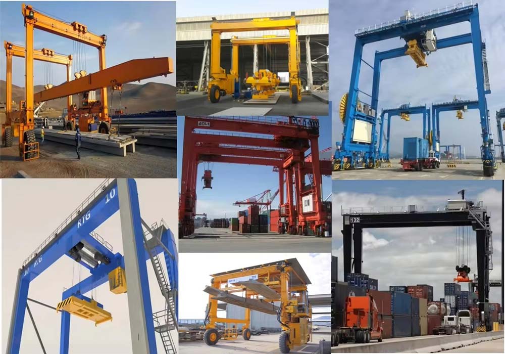 Rubber Tyre Gantry Crane