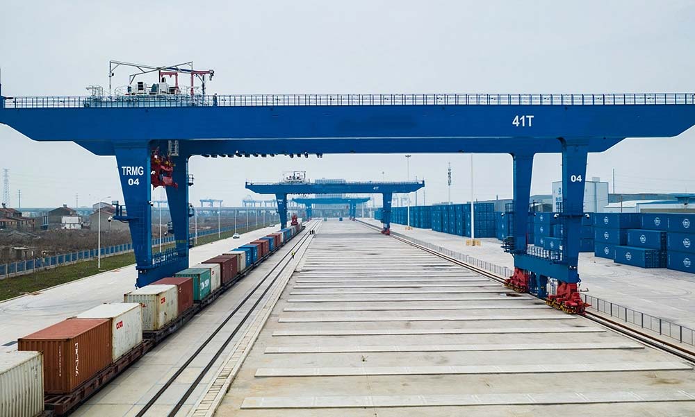 Rail Mounted Container Gantry Crane
